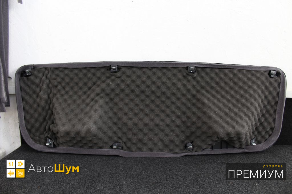 Шумоизоляция обшивки крышки багажника Фольксваген Поло MK5
